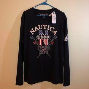 NAUTICA 1983 rowing team long-sleeve tee